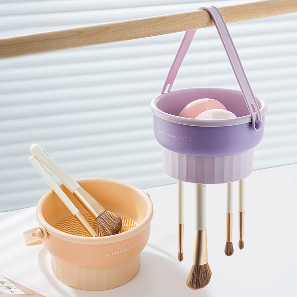 Beauty Makeup Wholesale - Makeup Brush Cleaning Bucket Washing And