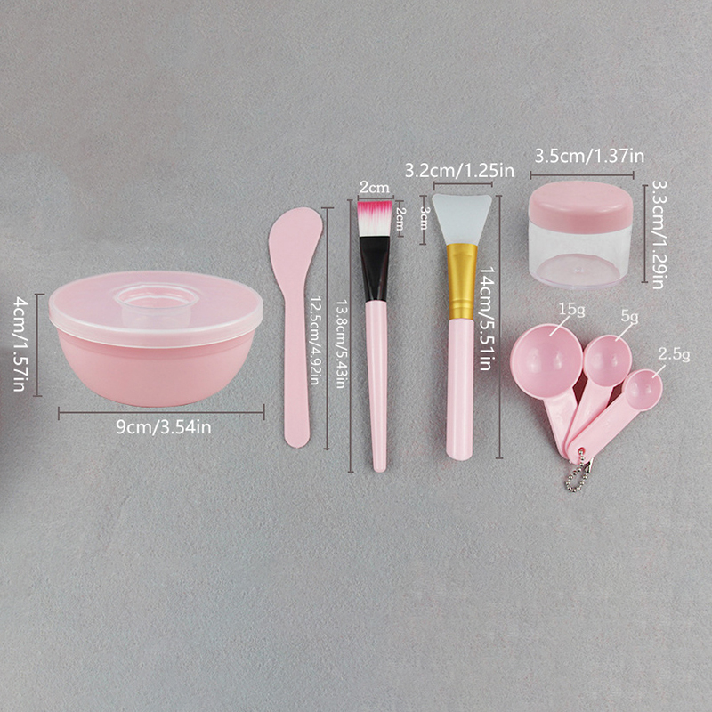 Beauty Makeup Wholesale - Facial Brush Mask Bowl Spoon Set