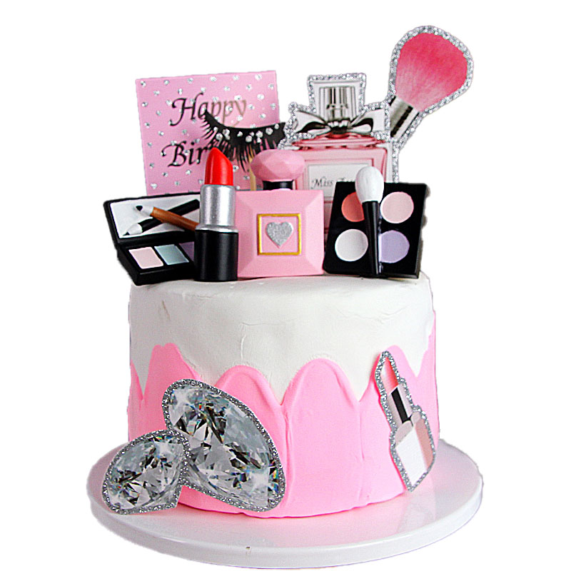 Makeup Beauty Ro - Make Up Cake DIY Decorations Perfume