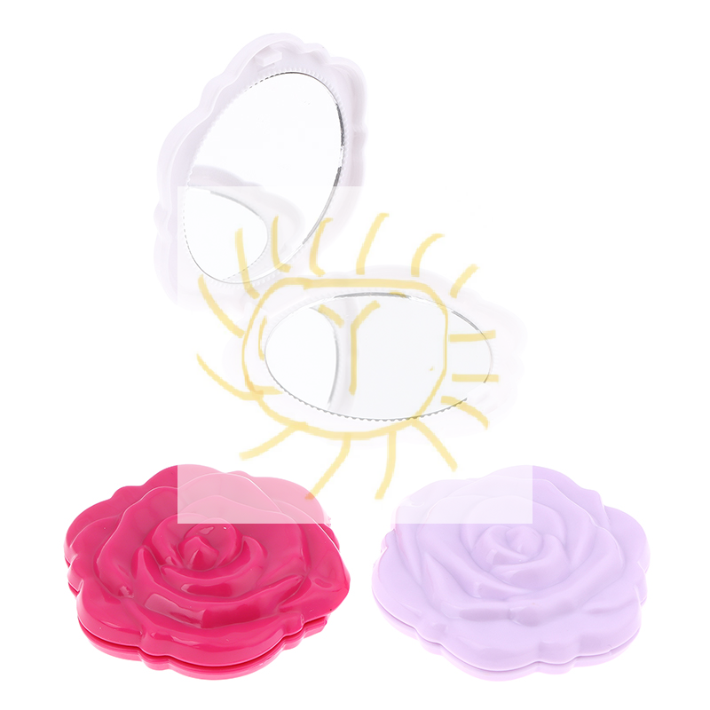 Beauty Rose Makeup - 1PCS Portable Retro Rose Flower Mini