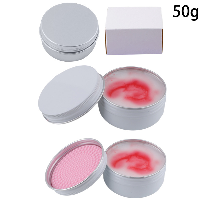 Beauty Home Makeup - 50g Honey Peach Silicone Makeup Brush