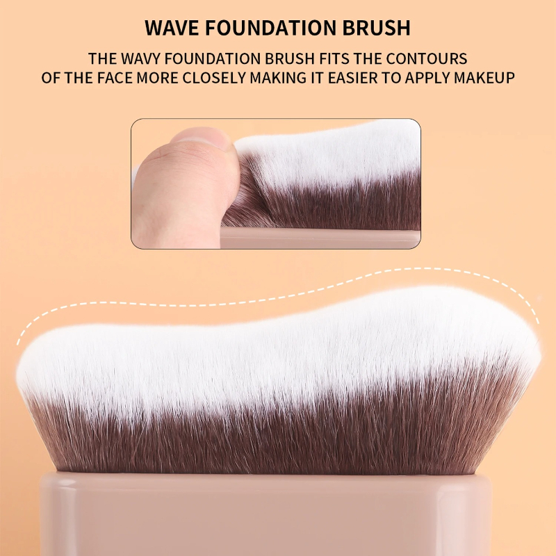1Pc Hand-held MakeupBrush, Fou - Beauty Home Makeup avis et prix