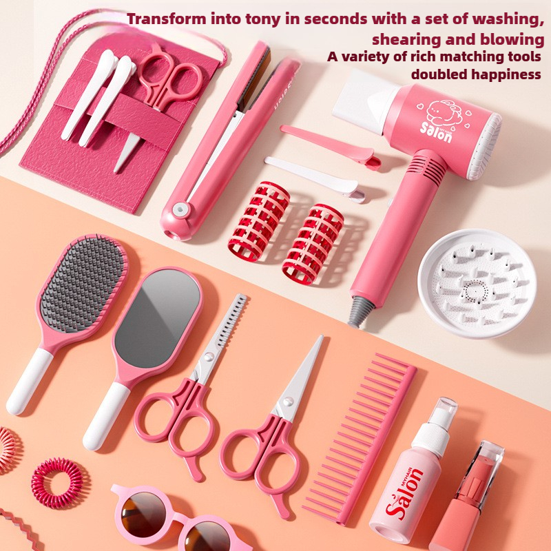 Girls Beauty Salon Set Kids Ha - Beauty Makeup Fashion avis et prix