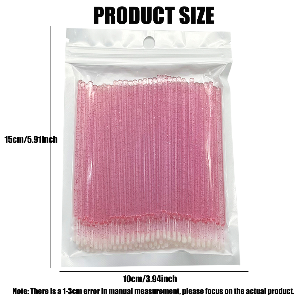 100pcs Eyelash Cleaning Brushe - Beauty Makeup Remover avis et prix