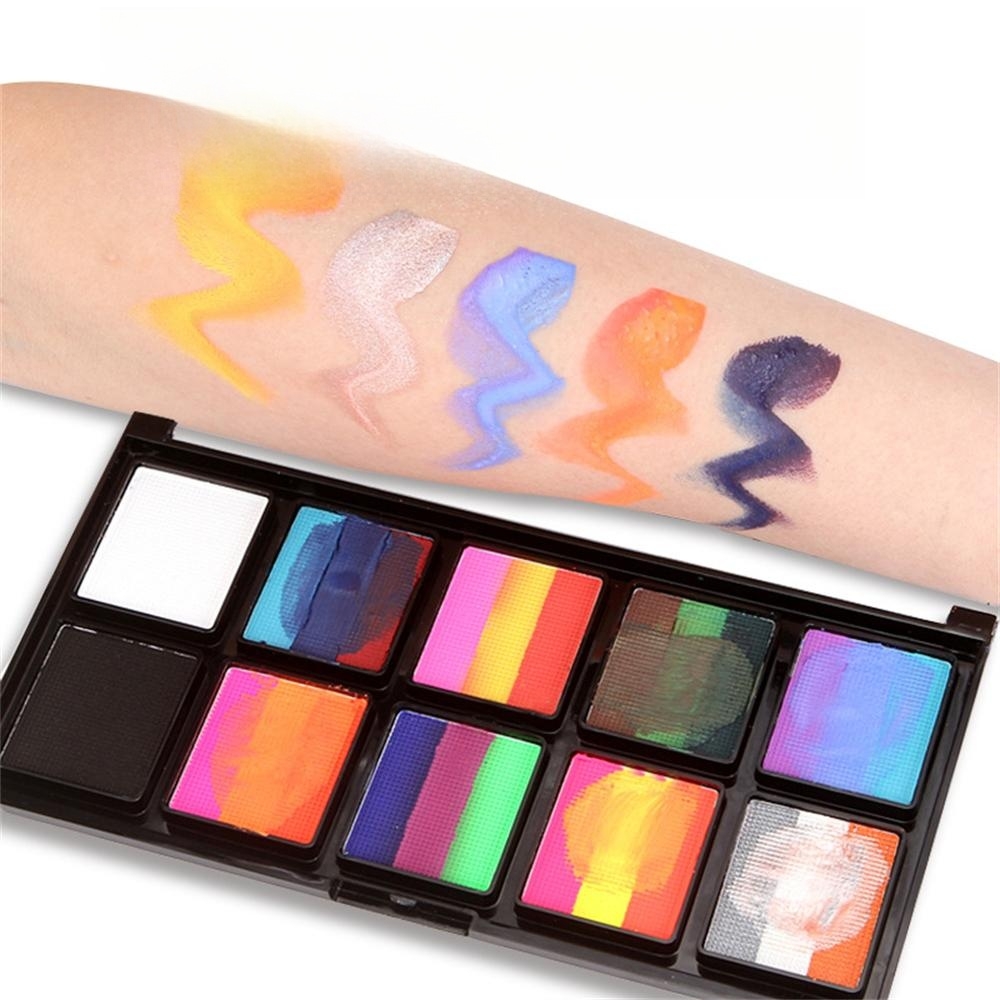 Multicolor Rainbow Face Paint  - Beauty Makeup Events avis et prix