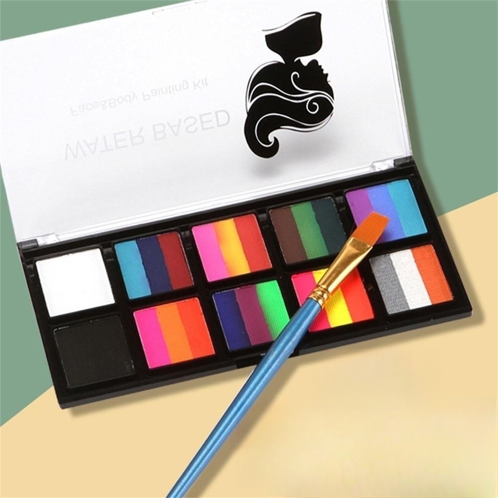 Multicolor Rainbow Face Paint  - Beauty Makeup Events avis et prix