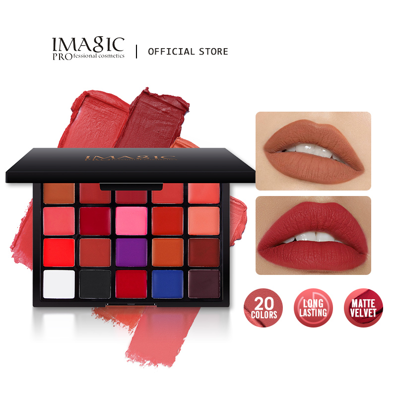 IMAGIC 20 Colors Lipstick Pale - Beauty Makeup Palette avis et prix