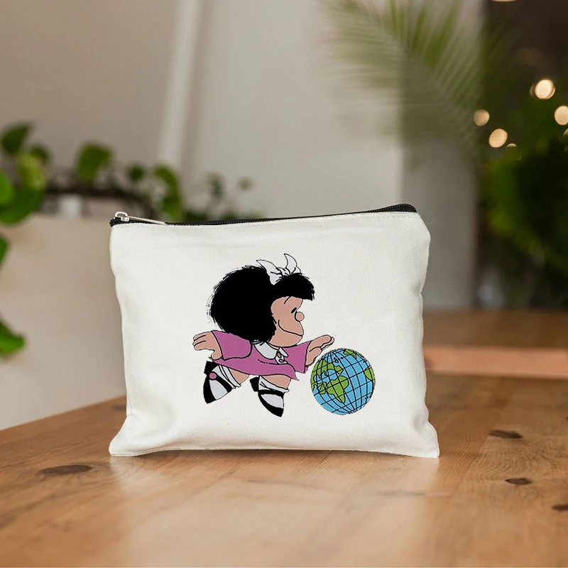 Mafalda Cute Anime Cosmetic Ma - Beauty Preservation Makeup Bag avis et prix