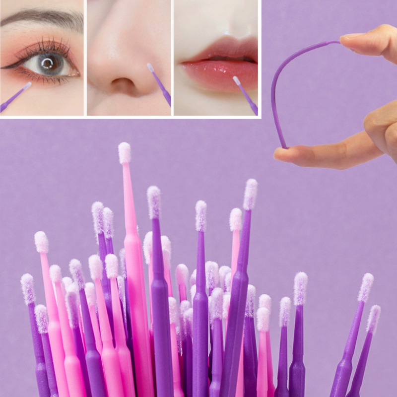 100/500pcs Eyelash Cleaning Br - Beauty Makeup Remover avis et prix