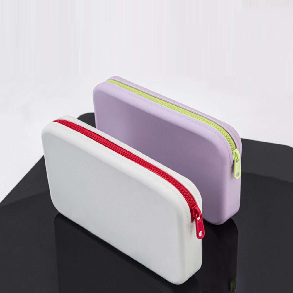 Small Square Silicone Cosmetic - Beauty Preservation Makeup Bag avis et prix