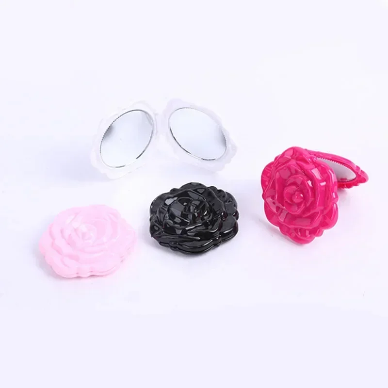 Mini Mirror Retro Rose Flower  - Beauty Rose Makeup avis et prix