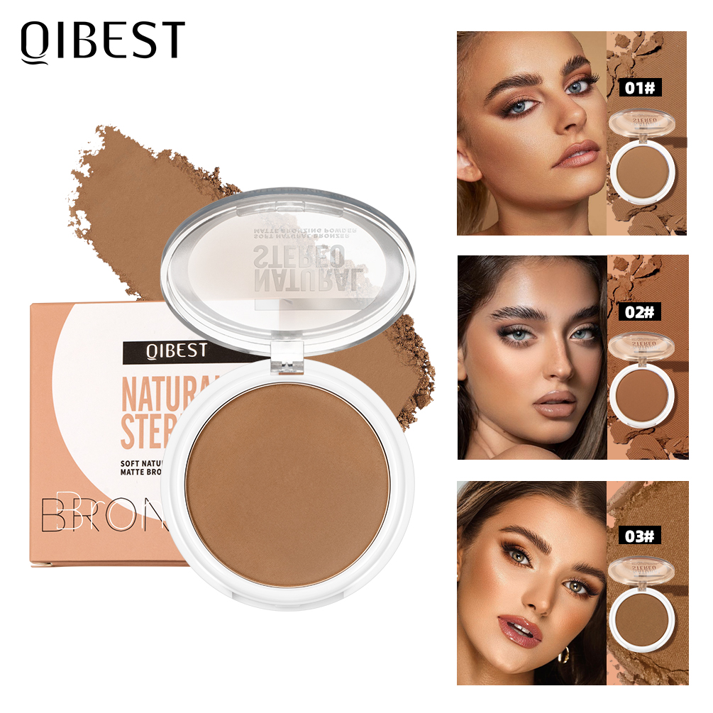 QIBEST 3 Colors Highlighter Br - Beauty Makeup Palette avis et prix