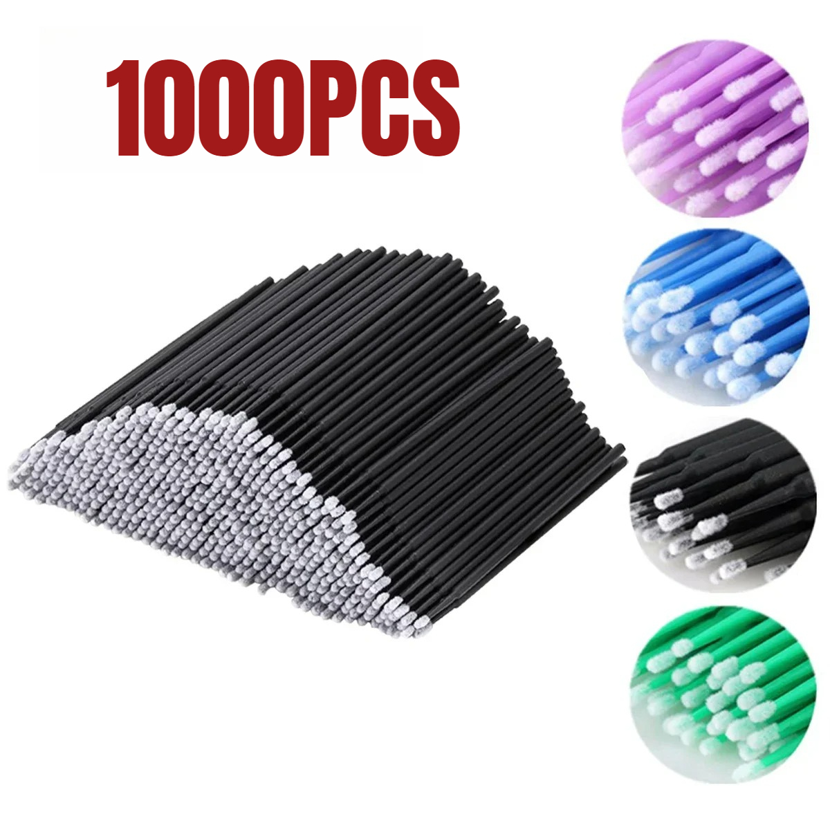 1000/500PCS Eyelash Cleaning B - Beauty Home Makeup avis et prix