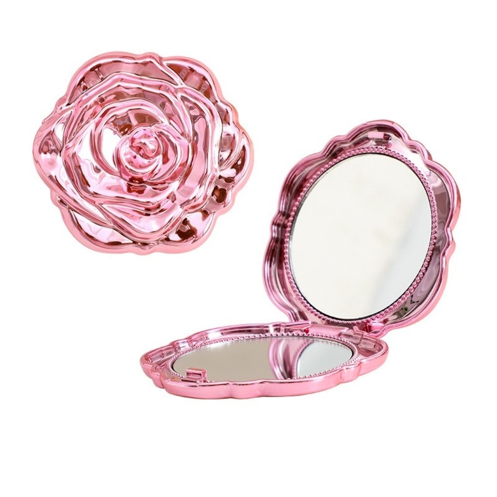 Elegant Round Rose Flower Mirr - Beauty Rose Makeup avis et prix