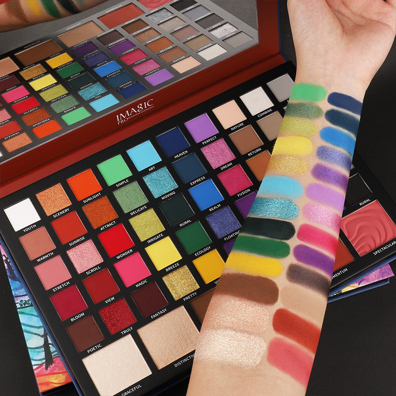 IMAGIC 56 Color Eyeshadow Pale - Beauty Makeup Palette avis et prix