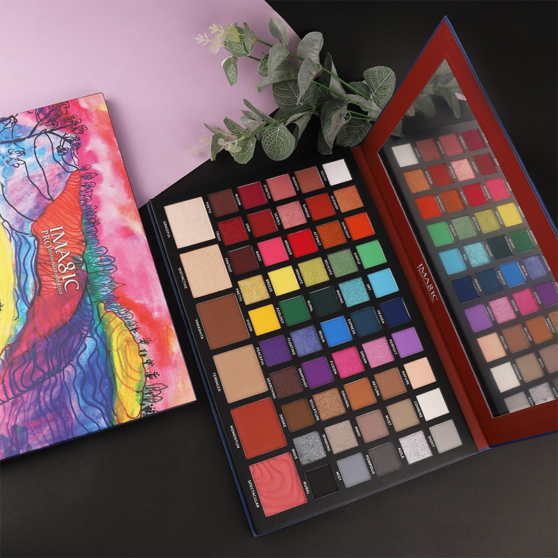 IMAGIC 56 Color Eyeshadow Pale - Beauty Makeup Palette avis et prix