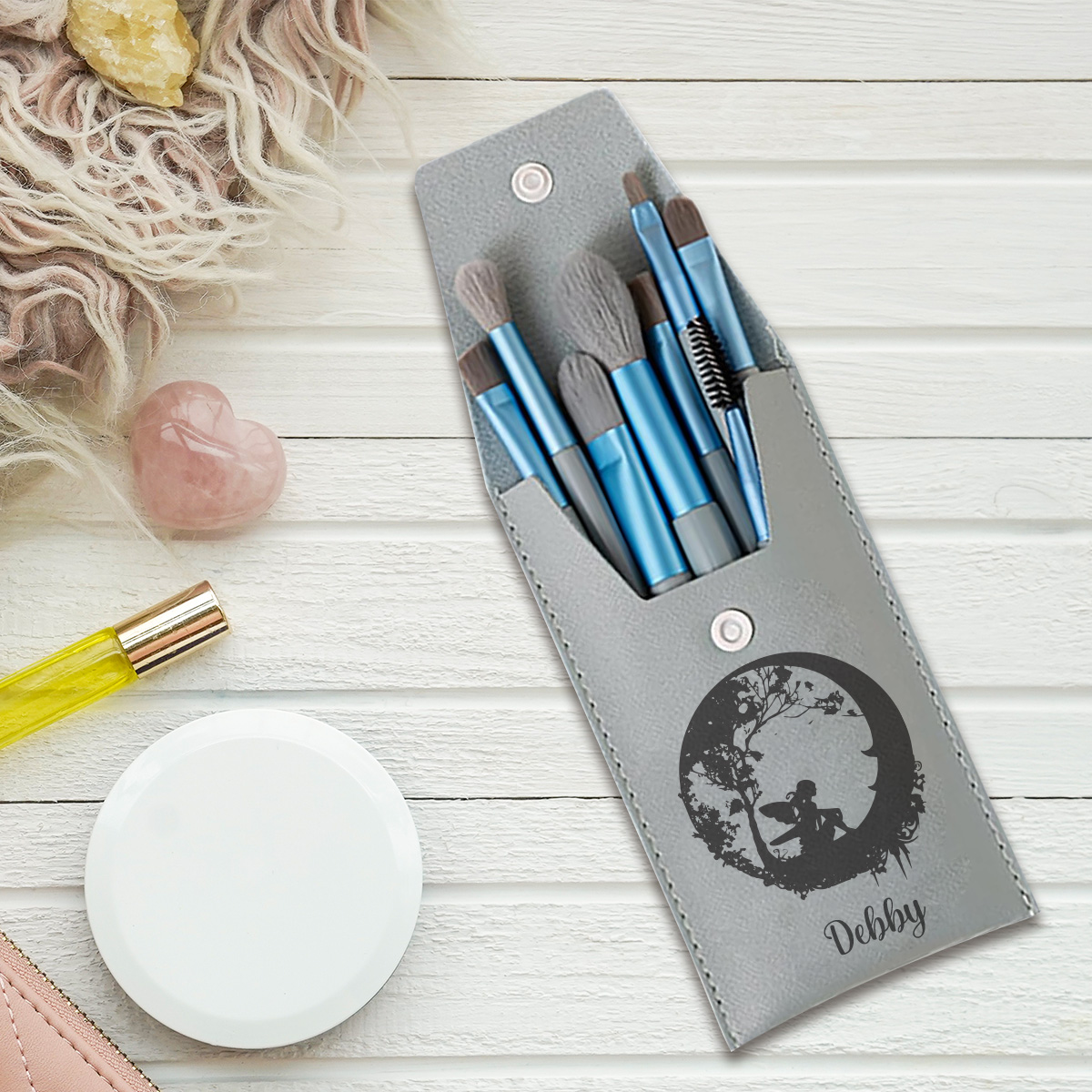 1pc Custom Name Makeup Brush,  - Beauty Makeup Names avis et prix
