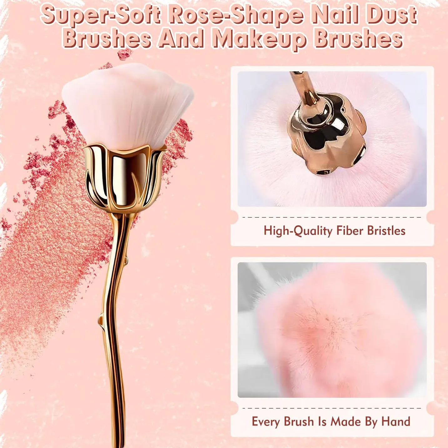 Rose Flower Shape Makeup Brush - Beauty Rose Makeup avis et prix