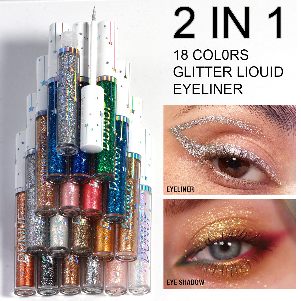 6 Pcs Glitter Eyeliner Set Gol - Beauty Makeup Events avis et prix