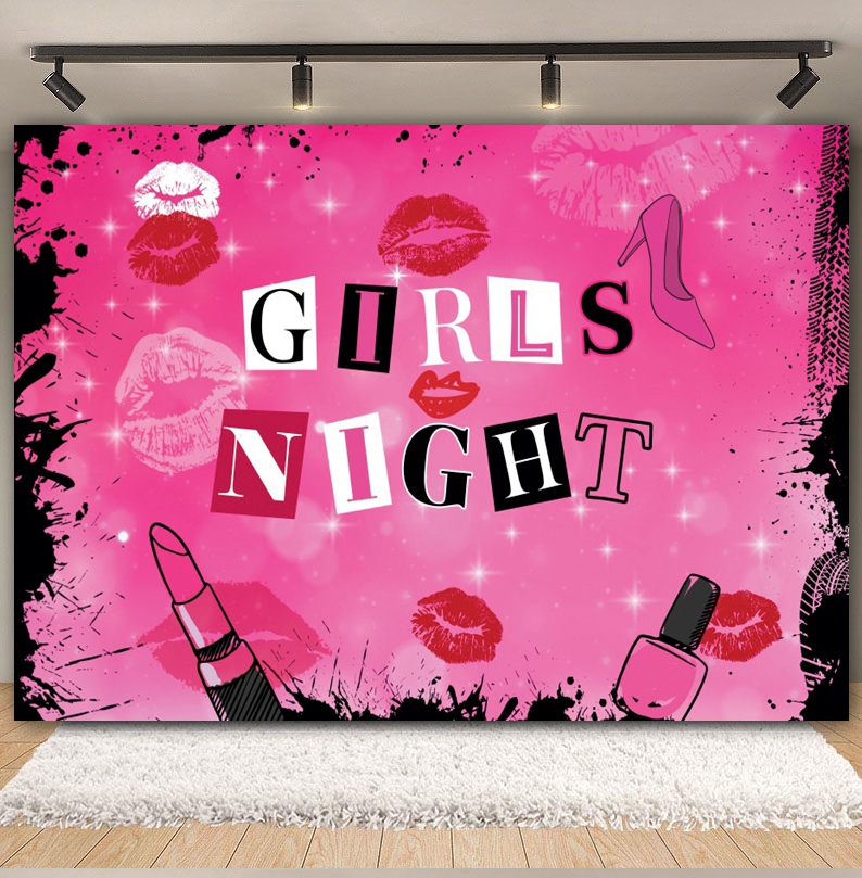 Spa Party Backdrop for Photogr - Beauty Makeup Girl Photo avis et prix
