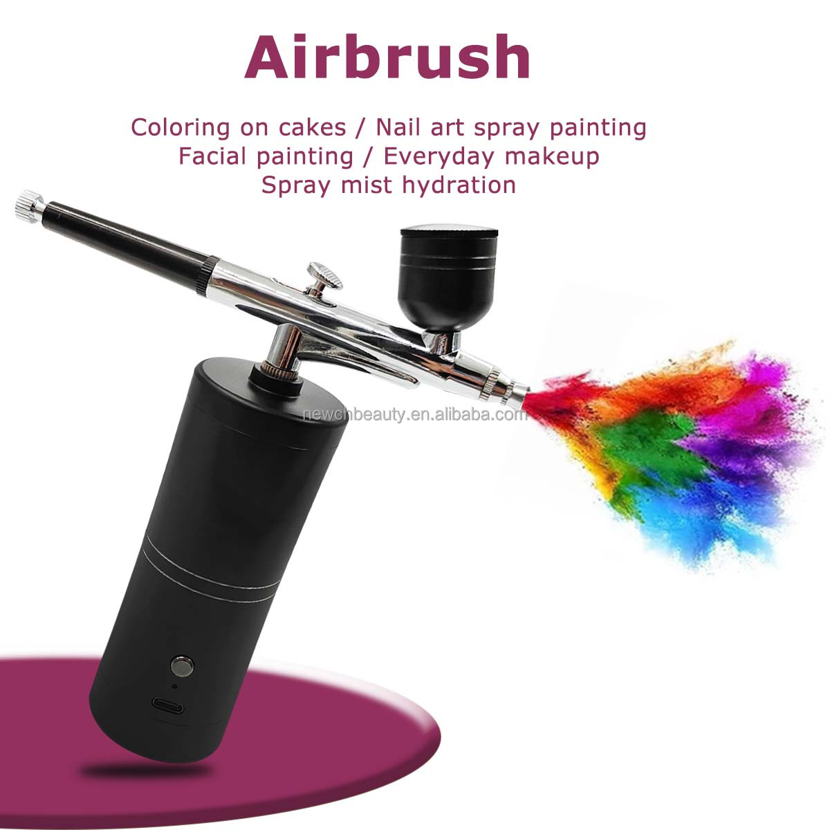 Cordless Airbrush Kit with Com - Makeup Beauty Ro avis et prix