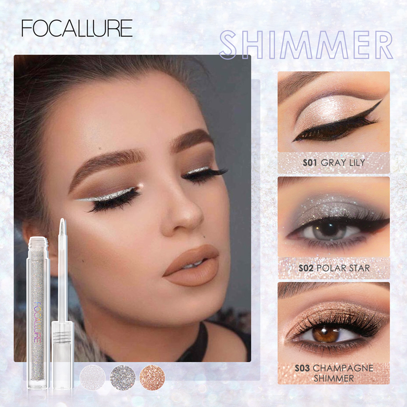 Wholesale FOCALLURE Shiny Eyes - Beauty Rose Makeup avis et prix