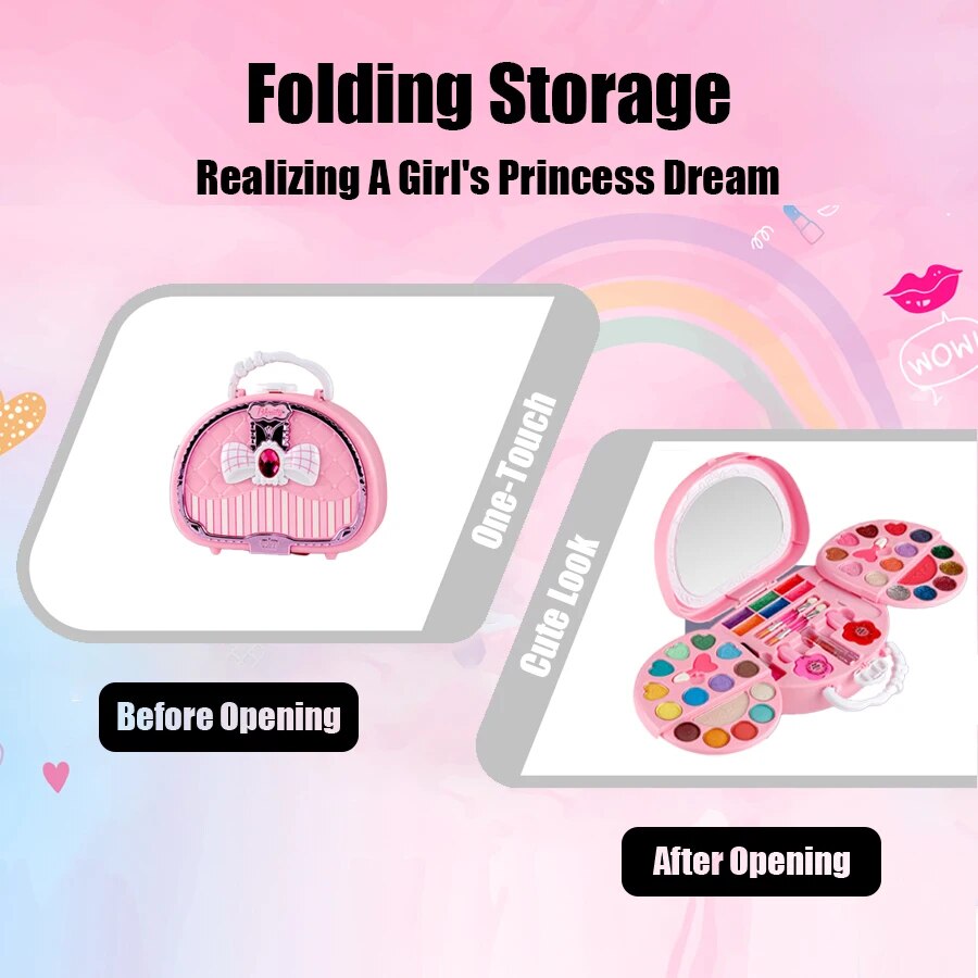 Kids Beauty Toys Makeup Kit Li - Beauty Makeup Kit For Girls avis et prix