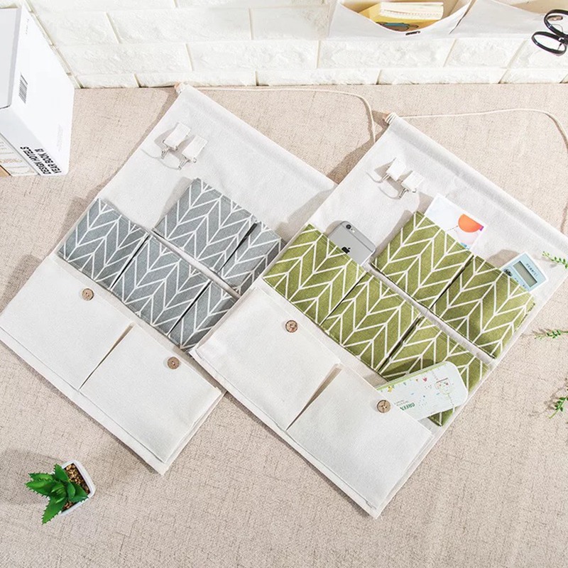 7 Pockets Linen Storage Bags H - Beauty Preservation Makeup Bag avis et prix