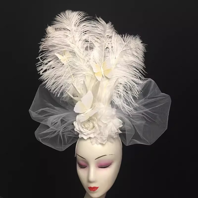 New White Beautiful Feather Fl - Beauty Makeup Events avis et prix