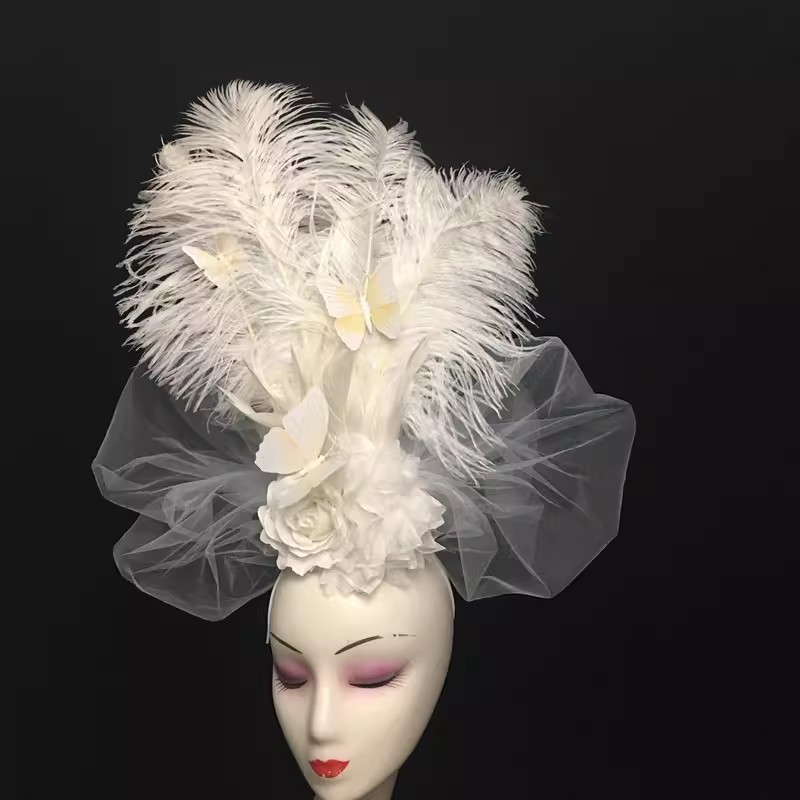 New White Beautiful Feather Fl - Beauty Makeup Events avis et prix