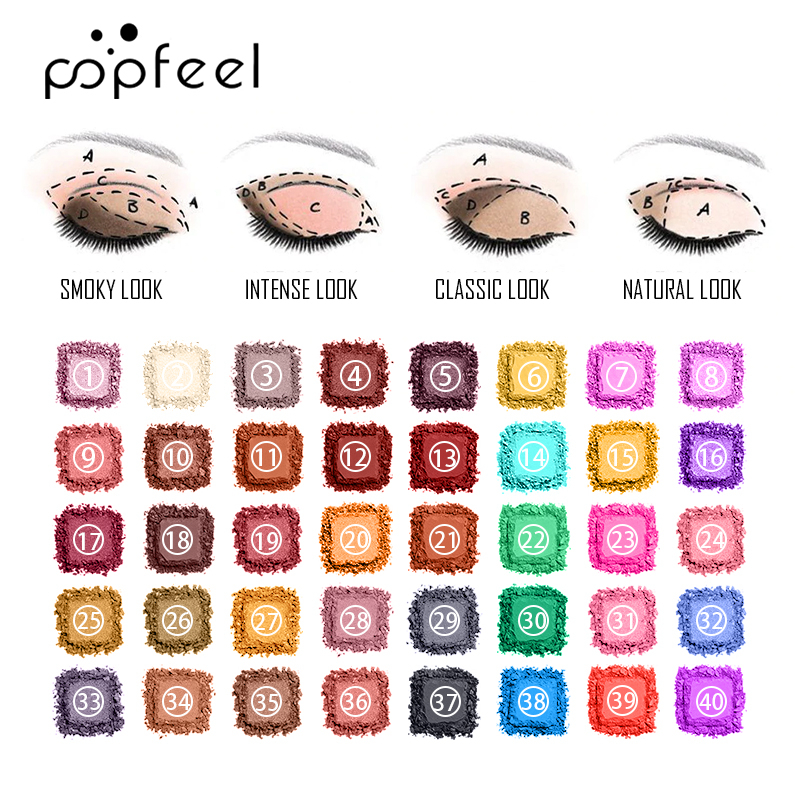 POPFEEL Color Studio Eyeshadow - Beauty Makeup Palette avis et prix