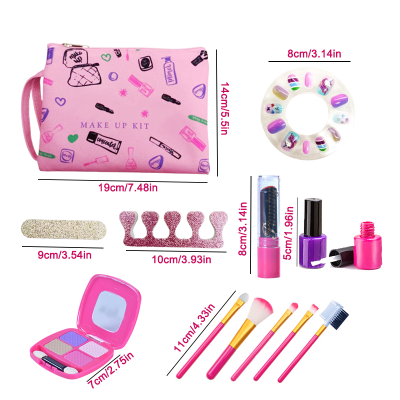 Pretend Makeup Kit For Girls W - Beauty Makeup Kit For Girls avis et prix