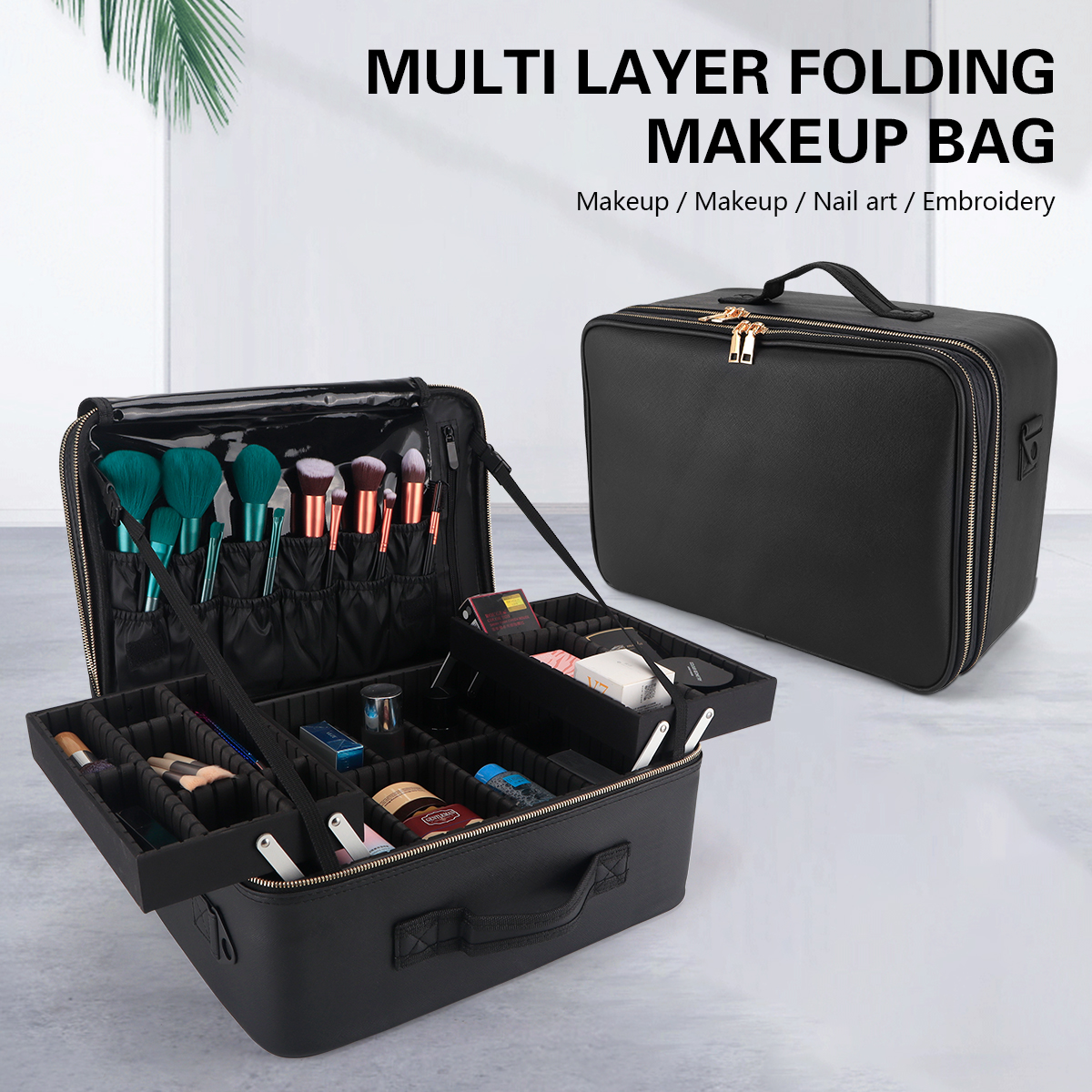 Women Travel Cosmetic Case Org - Makeup Beauty Ro avis et prix