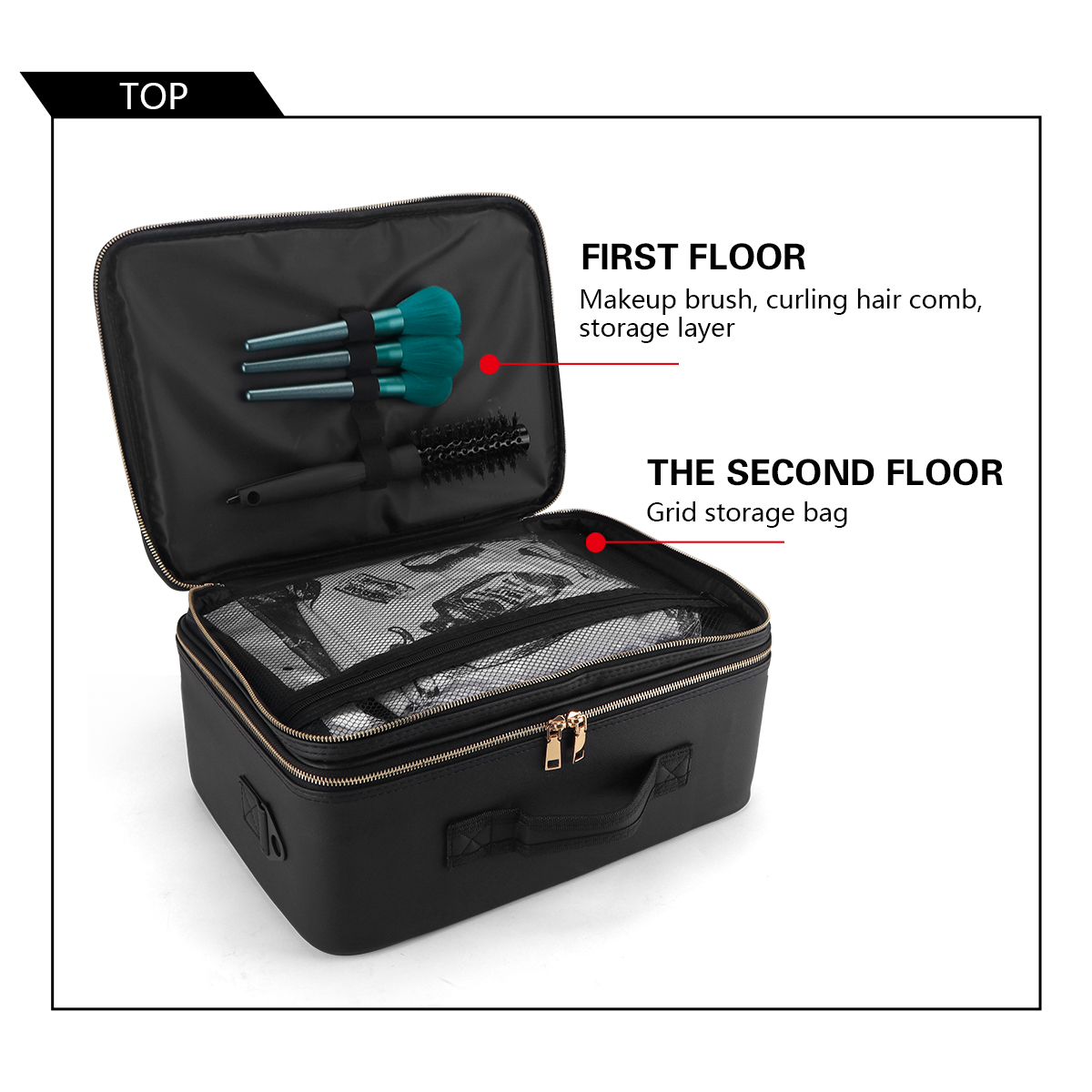 Women Travel Cosmetic Case Org - Makeup Beauty Ro avis et prix