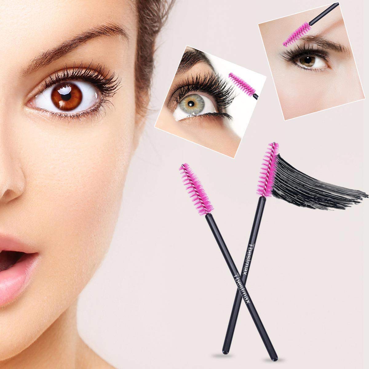 500pcs Eyelash Brushes Wands f - Beauty Makeup Wholesale avis et prix