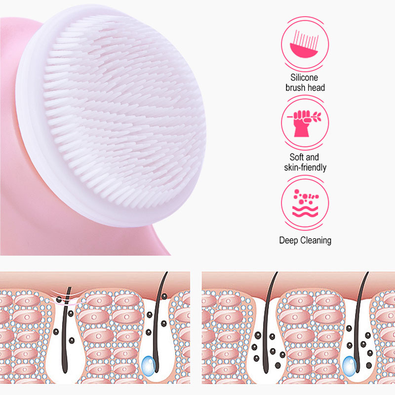 3 IN 1 Electric Facial Cleaner - Electric Face Cleanser Brush avis et prix