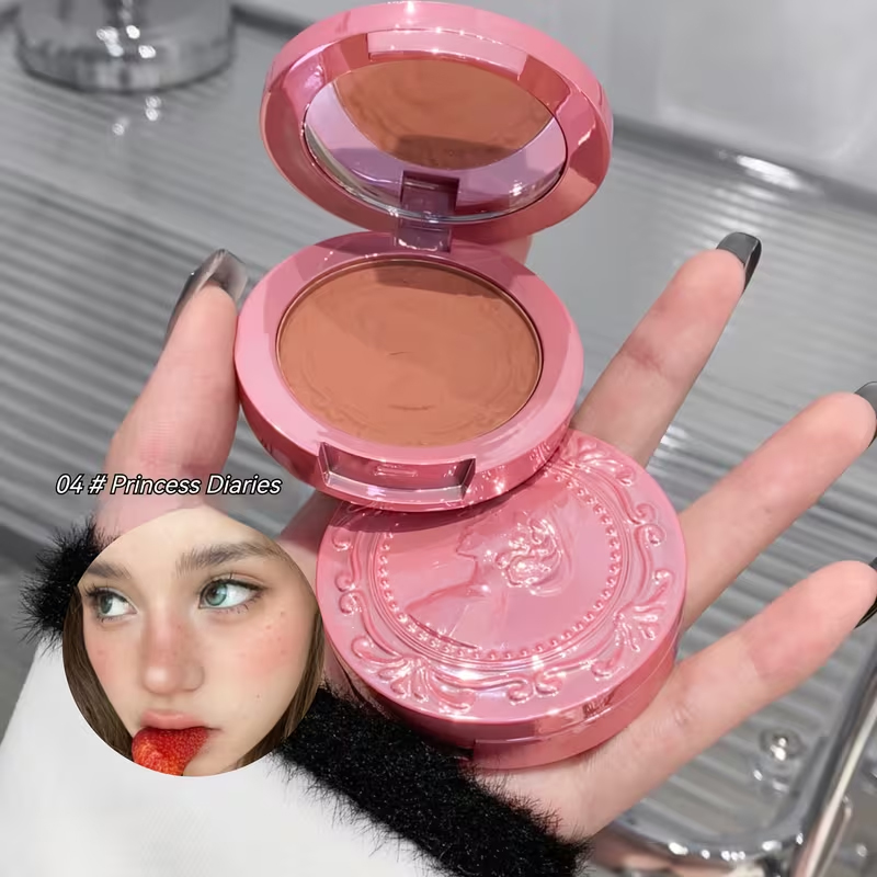 3D Embossed Girl's Blush Press - Beauty Makeup Palette avis et prix