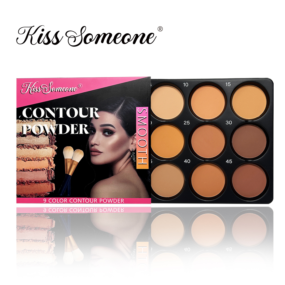 9 Color Powder Contour Palette - Beauty Makeup Palette avis et prix