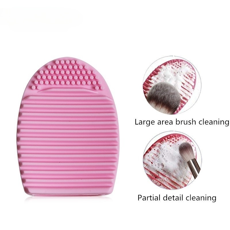 Pink Silicone Makeup Brush Cle - Beauty Home Makeup avis et prix