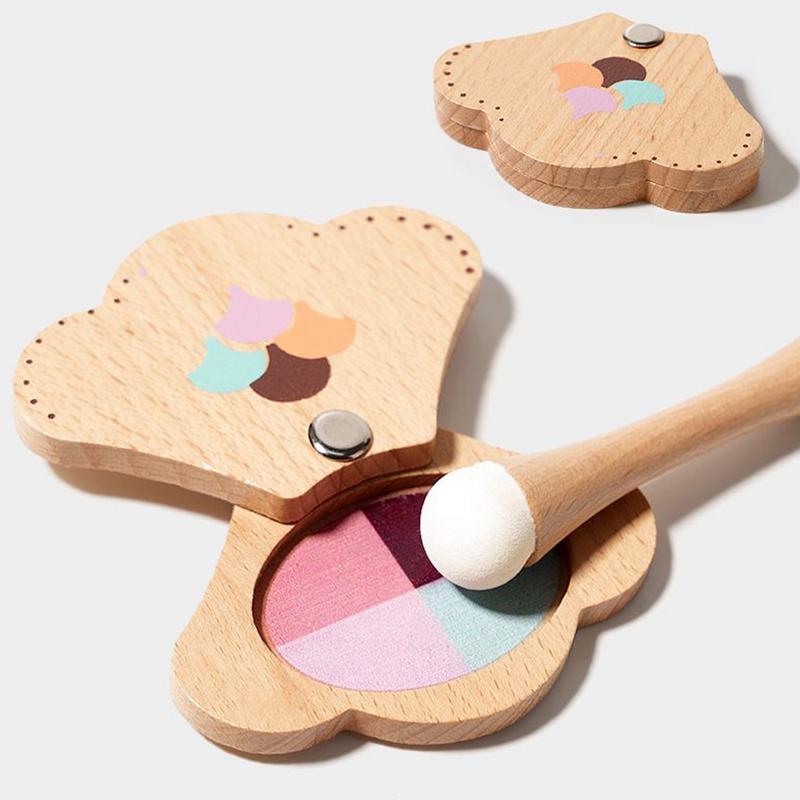Wooden Makeup Toy Set Early Le - Beauty Makeup Kit For Girls avis et prix
