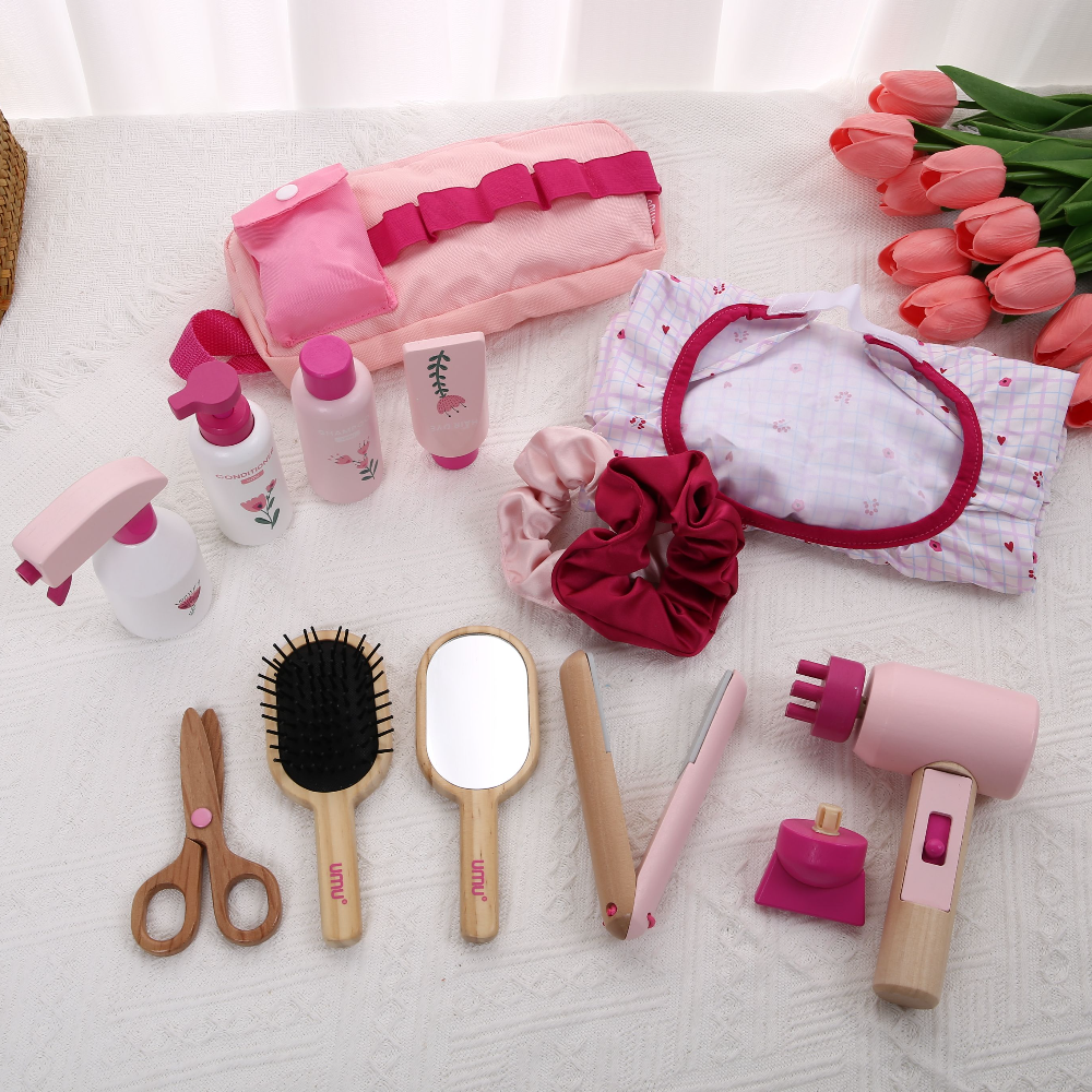 Wooden Makeup Toy Kits for Lit - Beauty Makeup Kit For Girls avis et prix