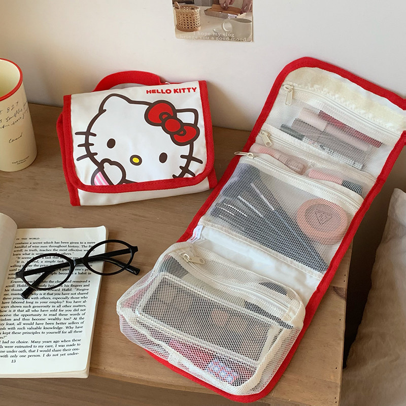 Hello Kitty Portable Large Cap - Beauty Preservation Makeup Bag avis et prix