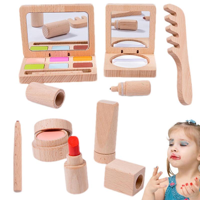 Toy Makeup Set For Girls Woode - Beauty Makeup Kit For Girls avis et prix