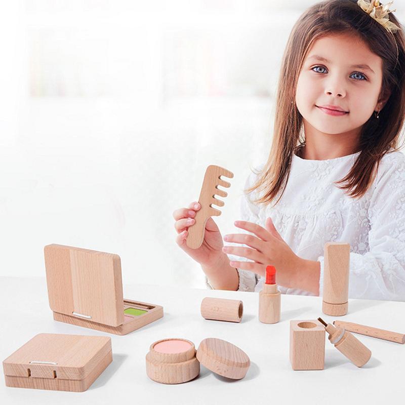 Toy Makeup Set For Girls Woode - Beauty Makeup Kit For Girls avis et prix