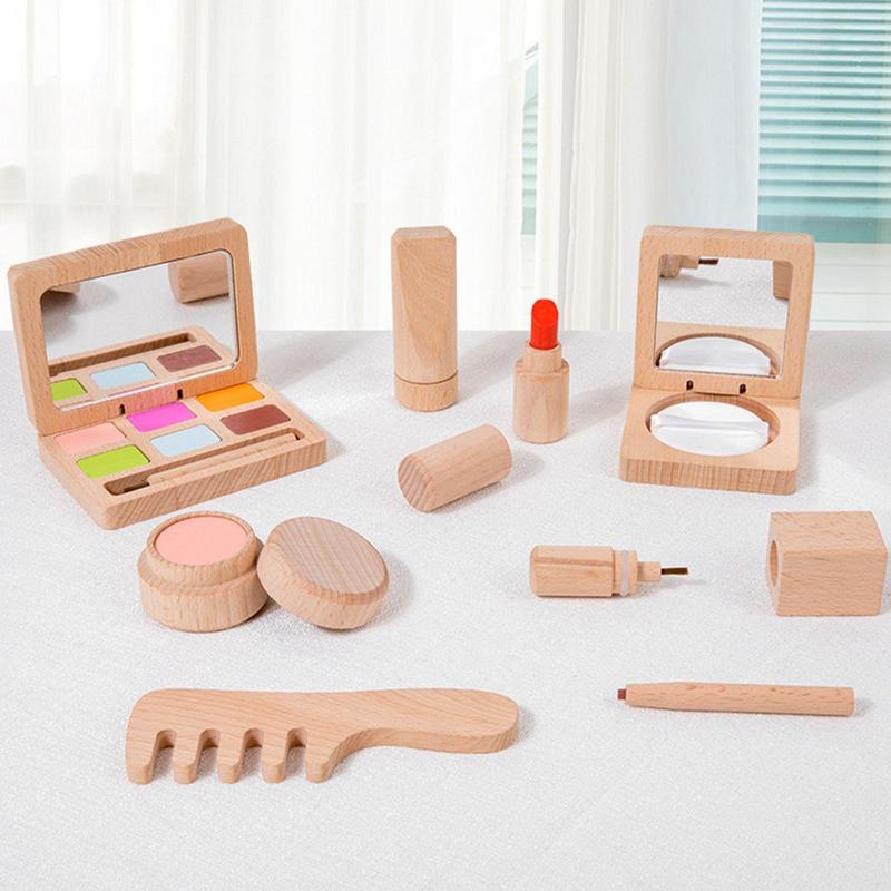 Toy Makeup Set For Girls Woode - Beauty Makeup Kit For Girls avis et prix
