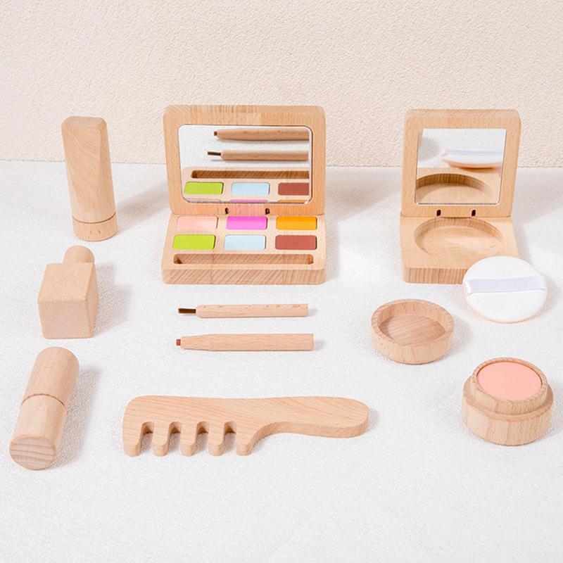 Toy Makeup Set For Girls Woode - Beauty Makeup Kit For Girls avis et prix