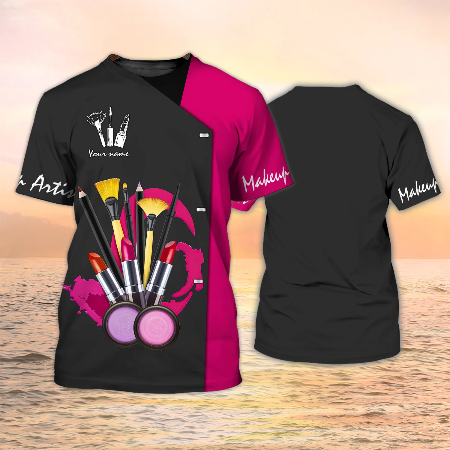 Newest Summer Fashion Men‘s T- - Beauty Makeup Names avis et prix