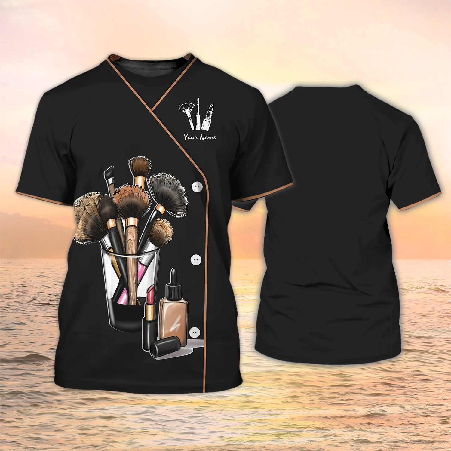 Newest Summer Fashion Men‘s T- - Beauty Makeup Names avis et prix