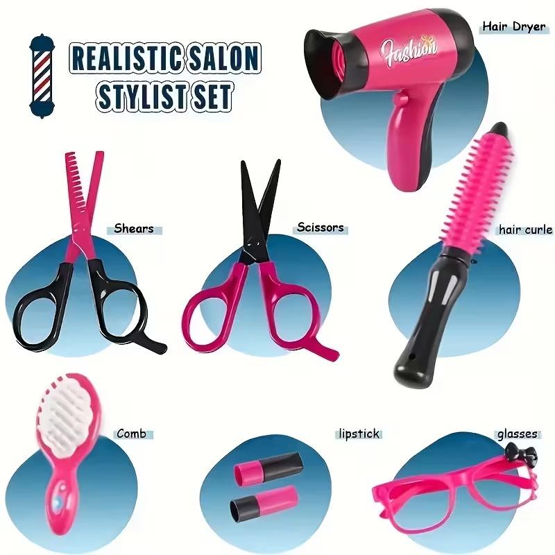 17Pcs Girls Beauty Salon Set M - Beauty Makeup Kit For Girls avis et prix
