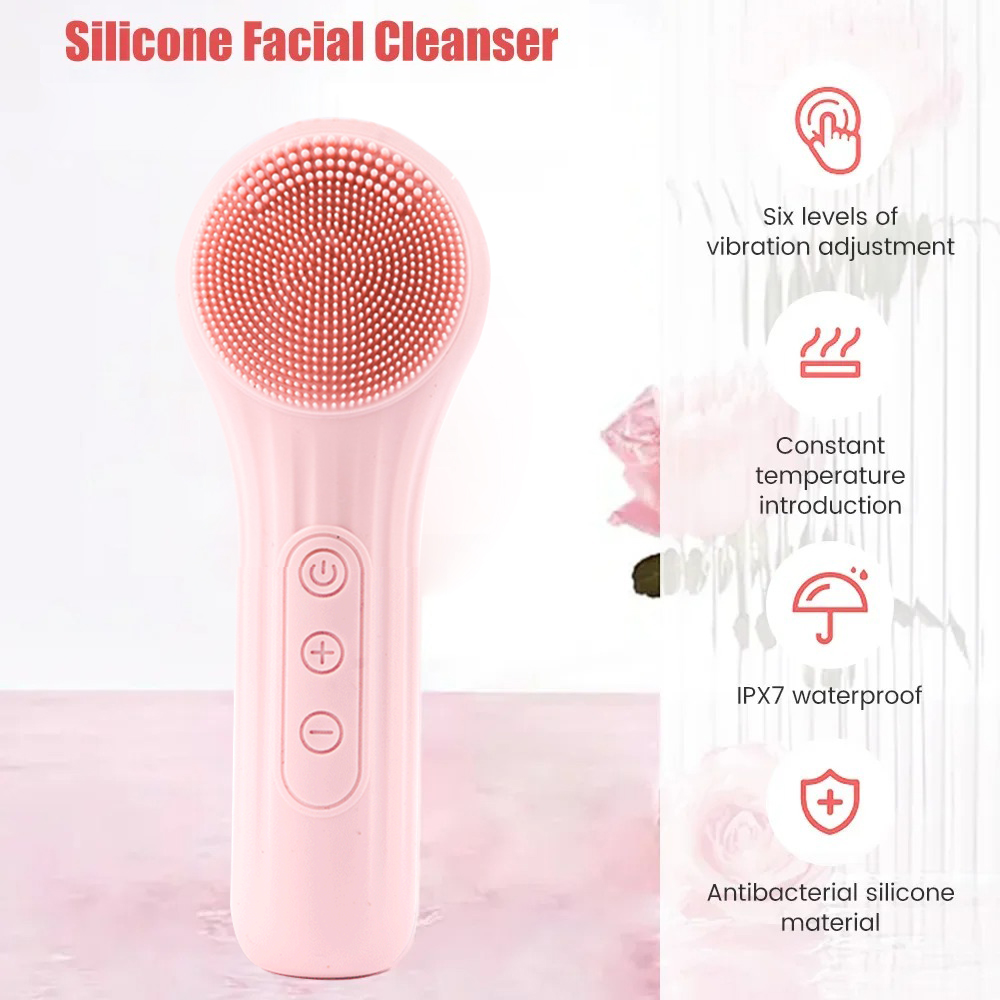 Ultrasonic Vibration Cleanser  - Electric Face Cleanser Brush avis et prix